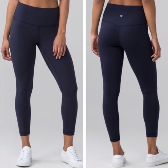 Lululemon Align Pant Navy Size 2 25" 7/8 - Picture 1 of 6